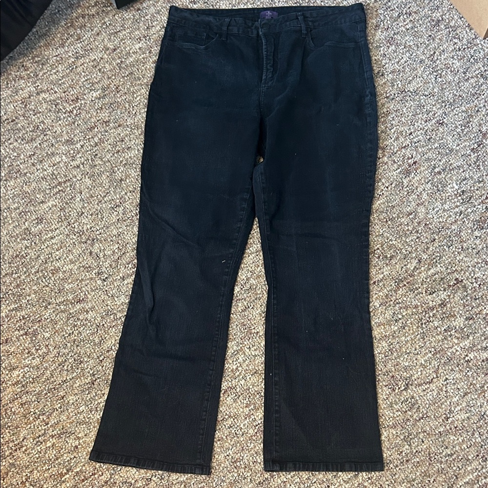NYDJ Black Boot Cut Leg Women's Jeans